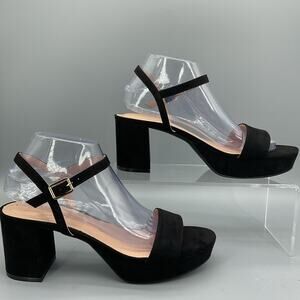 NEW Bandolino Women’s Pennie 2 Sandals Black Size 8.5M